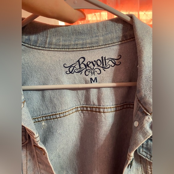 jean Revoll jacket size medium, true to size - Picture 2 of 3